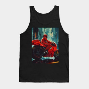 Akira Unleashed: Cyberpunk Masterpiece, Psychic Power Saga, and Fan Art Fusion Tank Top